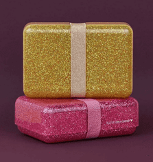 A Little Lovely Comp A Little Lovey CompanyŠkatlica za malico - Glitter gold