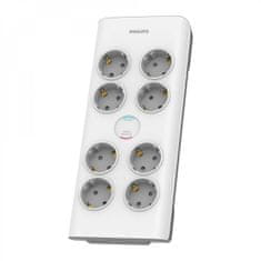 Philips Prenapetostna zaščita s 8 vtičnicami