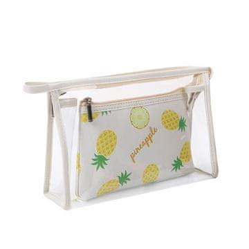 shumee Raztegljiva kozmetična torbica Pineapple 2-v-1 KS68