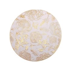 Flamenco Mystique Velika miza za pisanje 38 cm, zlatna, PVC material