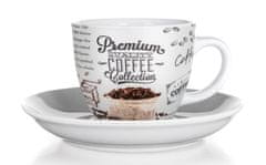 Banquet Skodelica + krožnik 190ml PREMIUM COFFE keramika