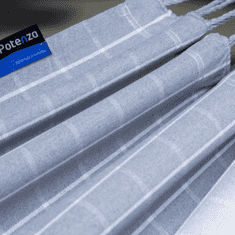 Potenza Viseča mreža CARTAGO 230×160 cm + aluminijasto stojalo PRIME, siva