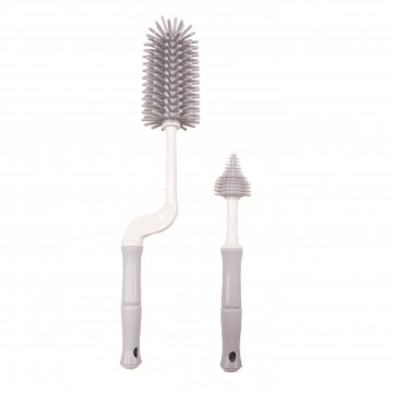 Bo Jungle krtača za steklenice B-Bottle Brush Set Grey