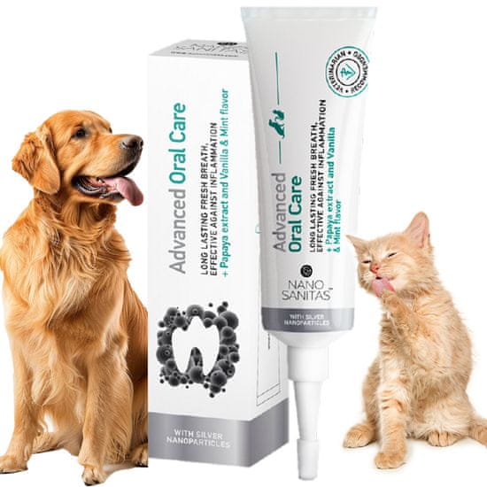 Mersjo Zobna pasta Advanced Oral Care za pse in mačke 35 ml