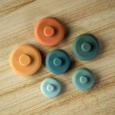 Bo Jungle silikonsko grizalo za zlaganje B-Silicone Rounds