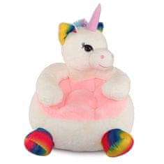 Mormark Plišasti fotelj, Otroški fotelj, Udoben sedež, Dekoracija (Samorog) | PLUSHY 