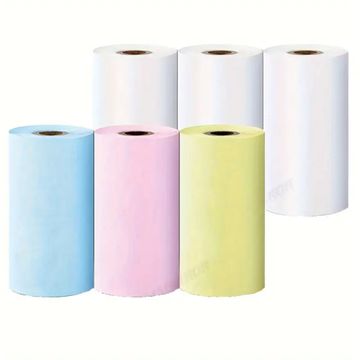 Mormark Barvni zvitki papirja za mini prenosni tisklnik MINIPRINT, Termo papir (6 kosov) | MULTIROLLS