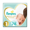 Pampers Premium Care 1 – 78 kosov, Otroške plenice 