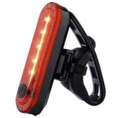 Trizand T6 USB svetilka za kolo + zadnja svetilka 23681