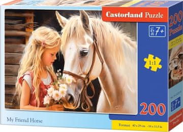 Castorland Puzzle Moj prijatelj konj 200 kosov