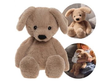 Charlie Bears Charlie Bears Pasja maskota Ruff iz serije Bear&Me, edinstvena plišasta igrača za otroke, 30 centimetrov