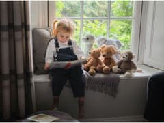 Charlie Bears Charlie Bears Maskota, slonček Effie, iz serije Bear&Me, edinstvena plišasta igrača za otroke, 38 centimetrov 