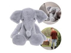 Charlie Bears Charlie Bears Maskota, slonček Effie, iz serije Bear&Me, edinstvena plišasta igrača za otroke, 38 centimetrov 