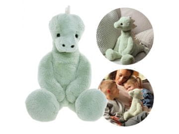 Charlie Bears Charlie Bears Maskota, stegozaver Stevie, iz serije Bear&Me, edinstvena plišasta igrača za otroke, 41 centimetrov