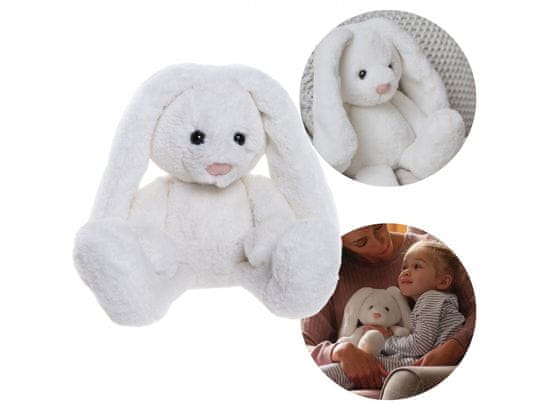 Charlie Bears Charlie Bears Maskota zajček Bunny iz serije Bear&Me, edinstvena plišasta igrača za otroke, 30 centimetrov