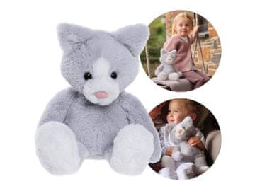 Charlie Bears Charlie Bears Maskota, maček Puddy, iz serije Bear&Me, edinstvena plišasta igrača za otroke, 29 centimetrov