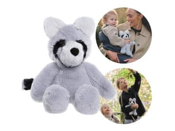 Charlie Bears Charlie Bears Maskota, rakun Riley, iz serije Bear&Me, edinstvena plišasta igrača za otroke, 24 centimetrov