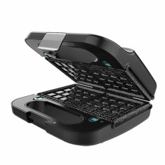 Cecotec Aparat za vaflje ali toaste Rock´nToast 4in1 