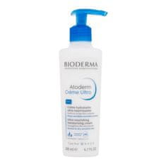 Bioderma Atoderm Crème Ultra negovalna in vlažilna krema za telo za normalno do suho in občutljivo kožo 200 ml unisex