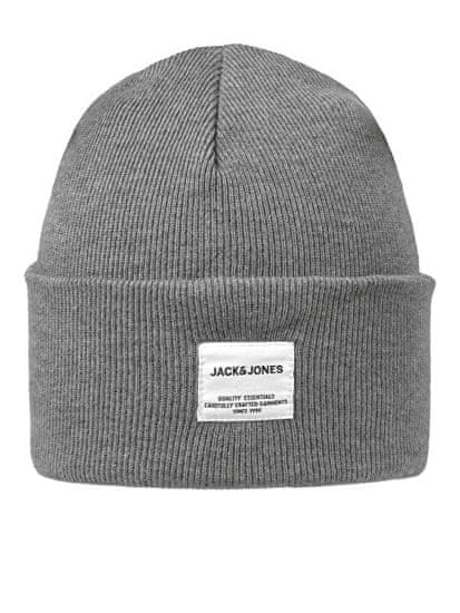 Jack&Jones Moška kapa JACLONG 12150627 Grey Melange