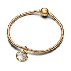 Pandora Pozlačen obesek Shine Zodiakalno znamenje Oven 762719C01