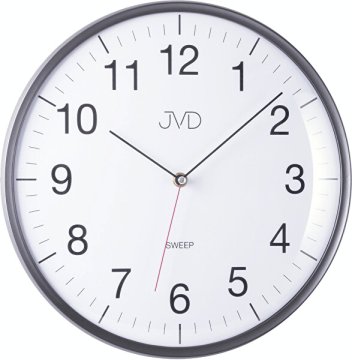 JVD Nástěnné hodiny s tichým chodem HA16