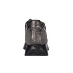 Wonders Čevlji 40 EU Gris Metal Peltre Negro