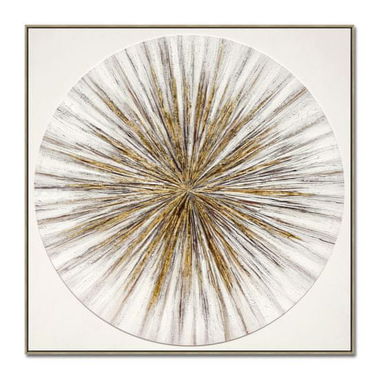LAALU.cz Ročno poslikana slika 100 x 100 cm