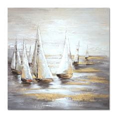 LAALU.cz Ročno poslikana slika 100 x 100 cm