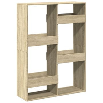 Vidaxl Pregrada za prostor sonoma hrast 100x33x135 cm inženirski les
