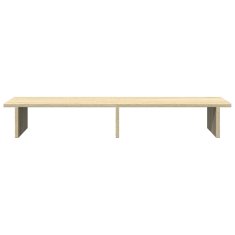 Vidaxl Stojalo za zaslon sonoma hrast 100x27x15 cm inženirski les