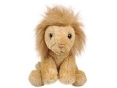 Charlie Bears Charlie Bears Maskota lev iz serije Cuddle Cubs, majhen pliš, idealen za dojenčke, 13 centimetrov 