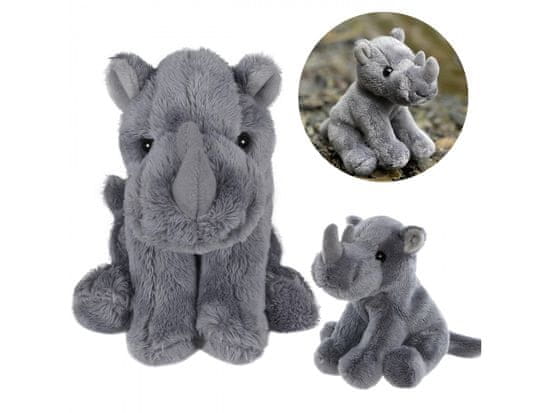 Charlie Bears Charlie Bears Maskota nosoroga iz serije Cuddle Cubs, majhen pliš, idealen za dojenčke, 13 centimetrov