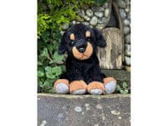 Charlie Bears Charlie Bears Pasja maskota iz serije Cuddle Cubs, majhen pliš, idealen za dojenčke, 13 centimetrov 