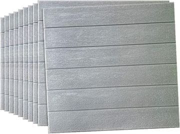 HOME & MARKER® 3D Stenske Samolepilne Nalepke v Imitaciji Lesa (5 kosov) | INSTAWOOD