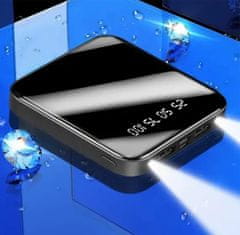 aptel MINI 2x USB powerbank 4800mAh 2x LED svetilka