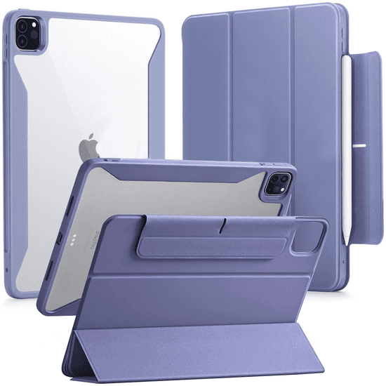 ESR OVITEK ESR REBOUND HYBRID ZA IPAD PRO 13'' 2024 - VIJOLIČEN