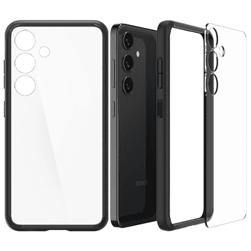 Spigen OVITEK SPIGEN ULTRA HYBRID ZA SAMSUNG GALAXY S24 - MAT ČRN