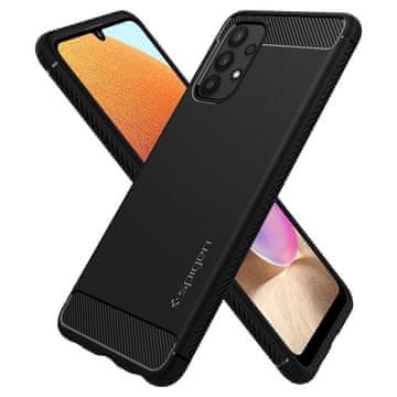 Spigen SPIGEN RUGGED ARMOR GALAXY A52 / A52S MAT ČRN