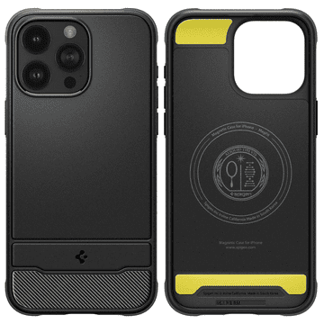 Spigen SPIGEN RUGGED ARMOR MAG MAGSAFE IPHONE 15 PRO MAX MAT ČRNA