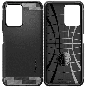 Spigen SPIGEN RUGGED ARMOR XIAOMI REDMI NOTE 12 5G / POCO X5 5G MAT ČRNA