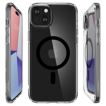 Spigen SPIGEN ULTRA HYBRID MAG MAGSAFE IPHONE 15 PLUS ČRN