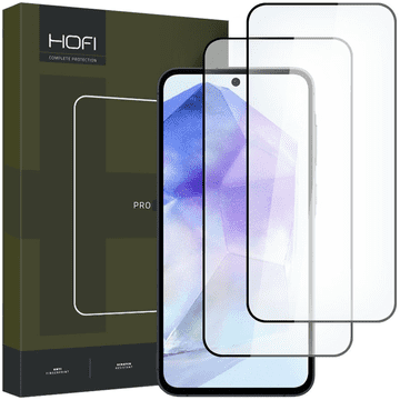 Hofi KALJENO STEKLO HOFI GLASS PRO+ 2-PACK GALAXY A35 / A55 5G ČRNO