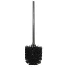 Sepio Toaletna krtača premera 8 cm, plastična, Črna