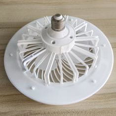 HOME & MARKER® Večnamenski stropni ventilator z LED lučjo, Daljinsko upravljanje (Bela, 23 x 12 cm) | FANGLO