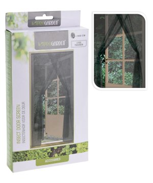 ProGarden Mreža proti mrčesu za vrata 75x220cm velcro (2 kosa)