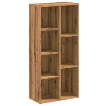 Vidaxl Knjižna omara hrast 50x25x105 cm inženirski les