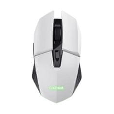Trust GXT 110W Felox brezžična miška, bela