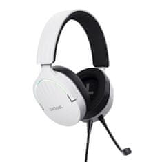 Trust GXT 490W Fayzo gaming slušalke, USB, bele