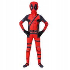 Korbi Otroški Kostum Deadpool s 2 Mečema, Velikost 130